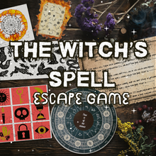 Load image into Gallery viewer, THE WITCH'S SPELL ESCAPE ROOM GAME